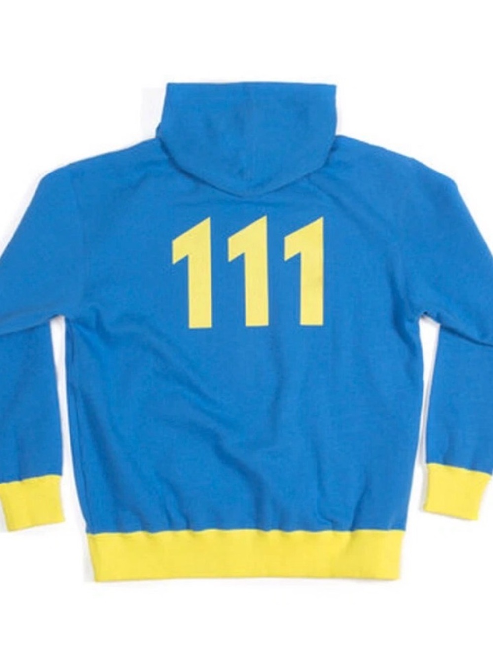 Official Bethesda Fallout 4 Vault 111 Zip-Up Hoodie, size Large, Unisex, GUC - Picture 3 of 8